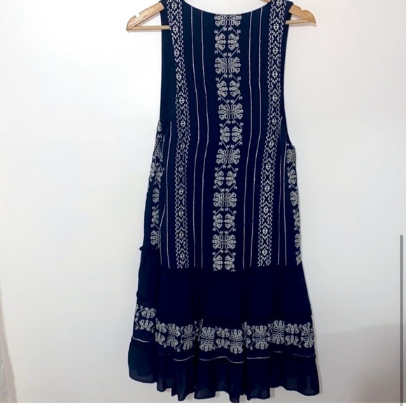 Jonathan Simkhai Embroidered Cotton Tiered Midi Dress - Picture 7 of 7